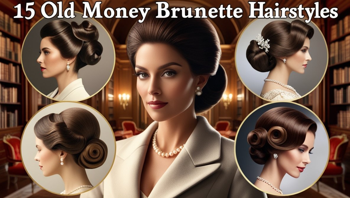 Old Money Brunette Hairstyles