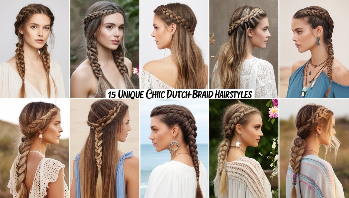 Dutch Braid Hairstyles