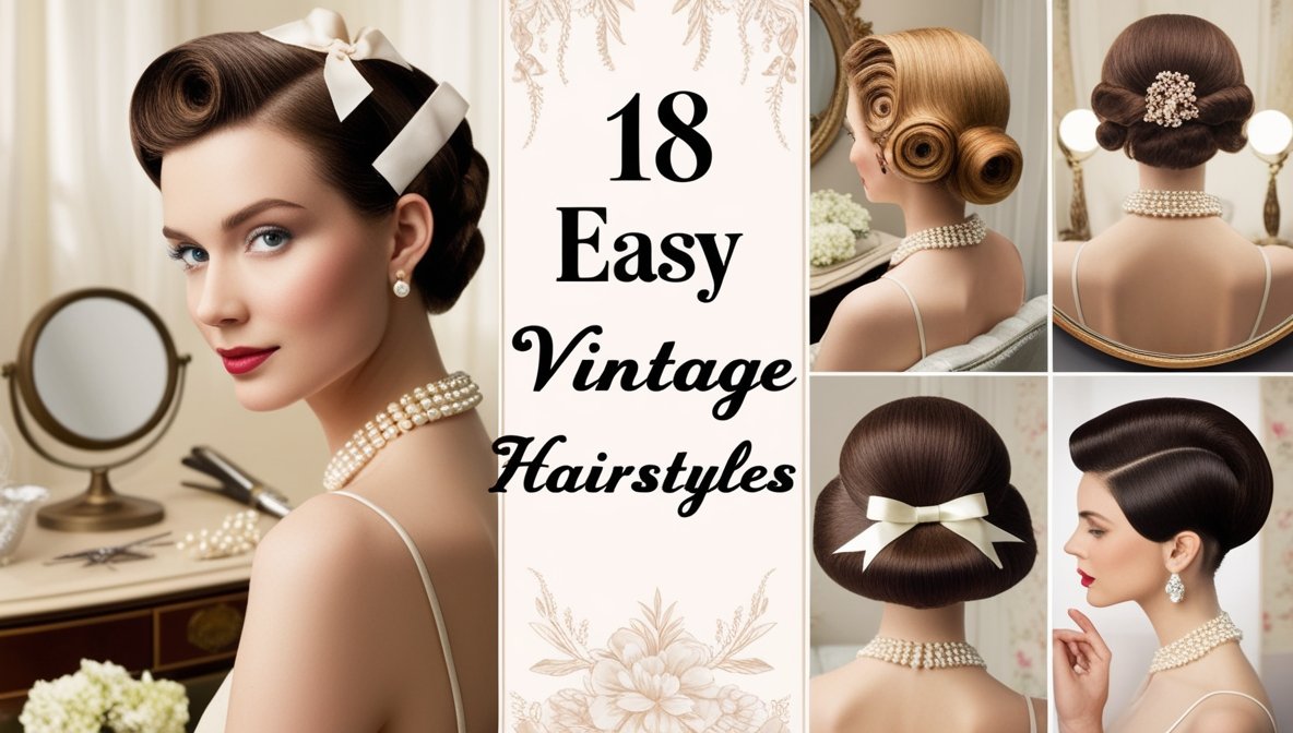 Easy Vintage Hairstyles