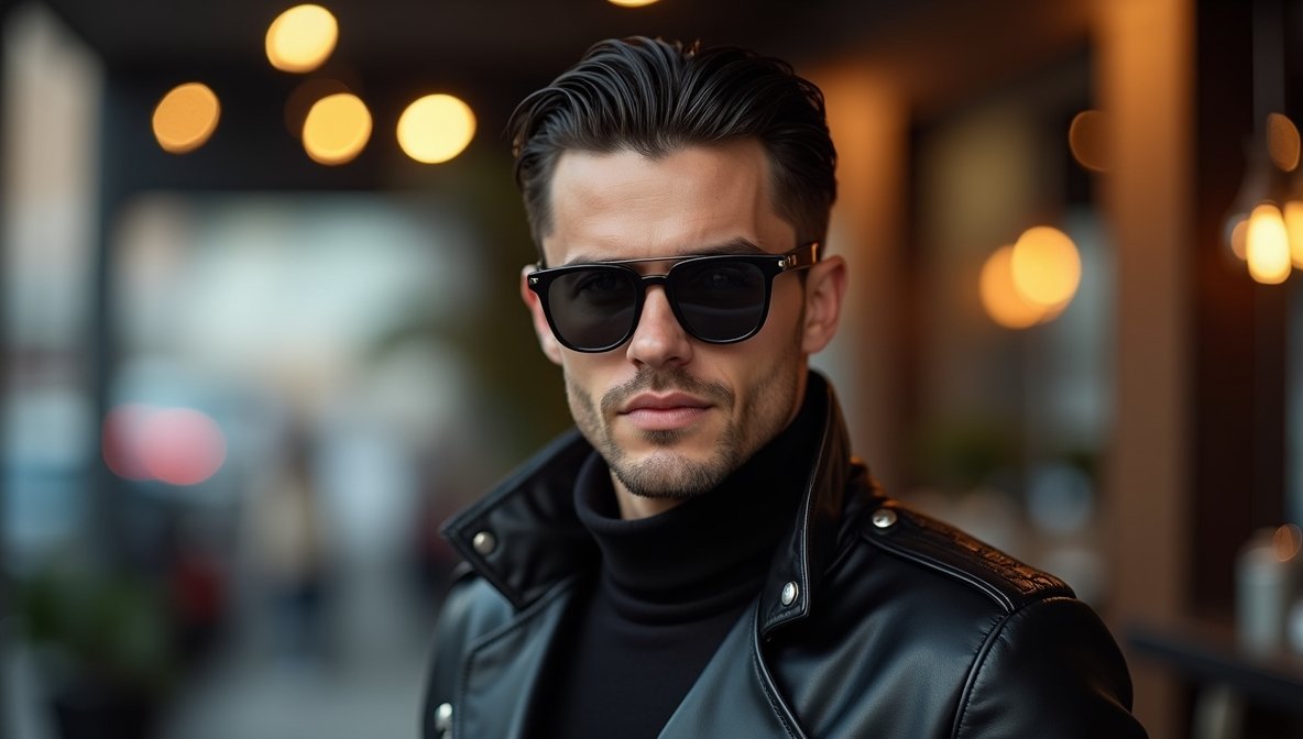 Slicked-Back Hairstyles for Men