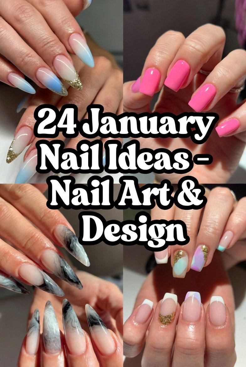 24 January Nail Ideas - Nail Art & Design