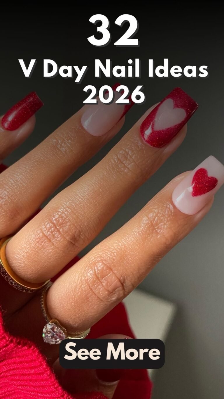 V Day Nail Ideas 2026