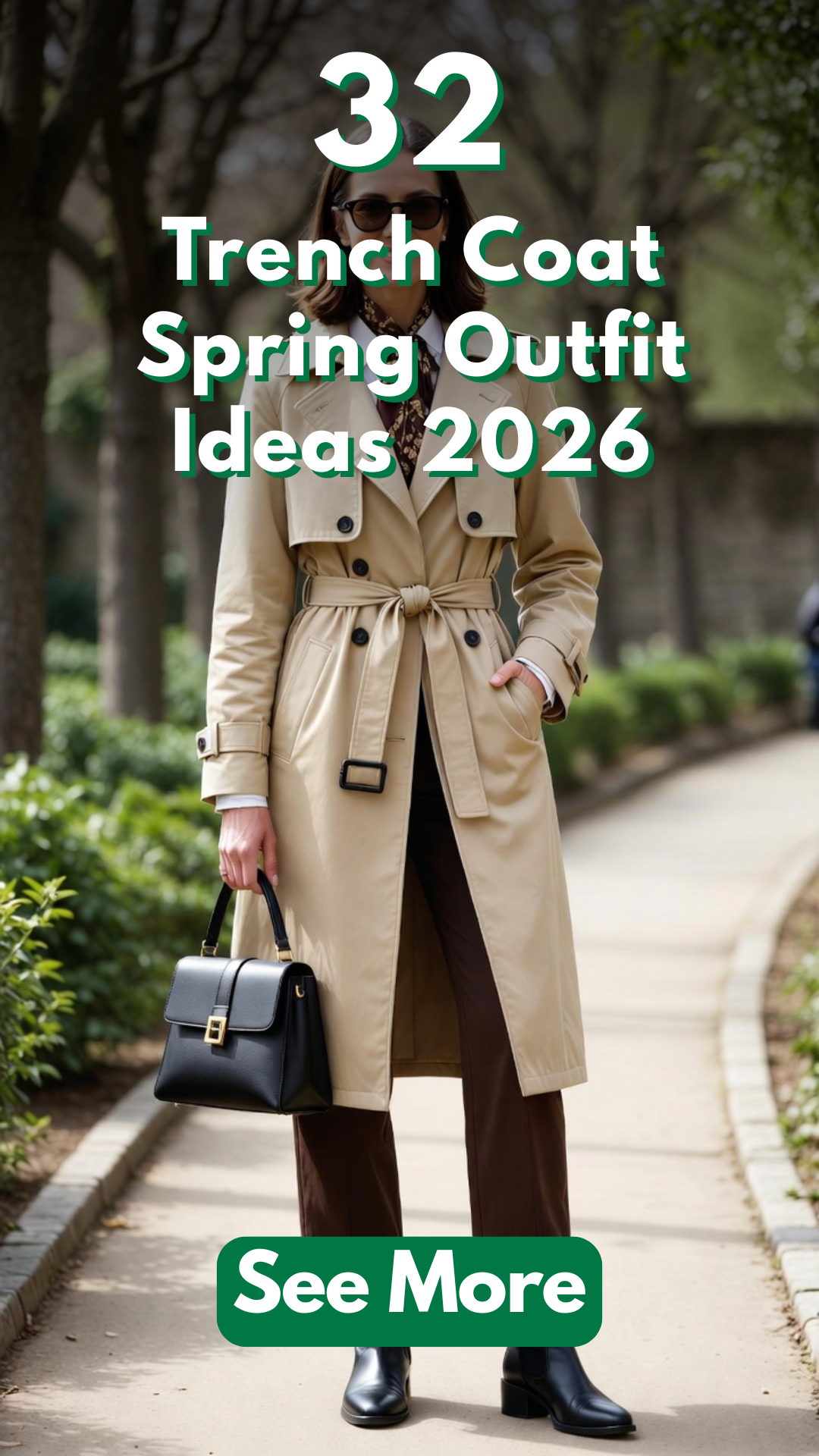 32 Trench Coat Spring Outfit Ideas 2026